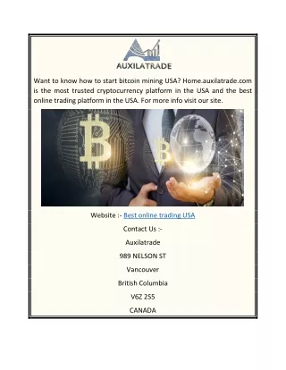 Best Online Trading USA  Home.auxilatrade.com