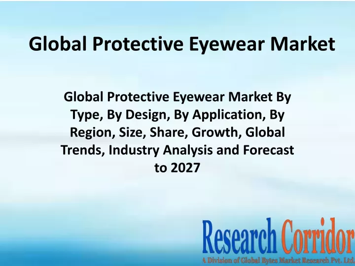 global protective eyewear market