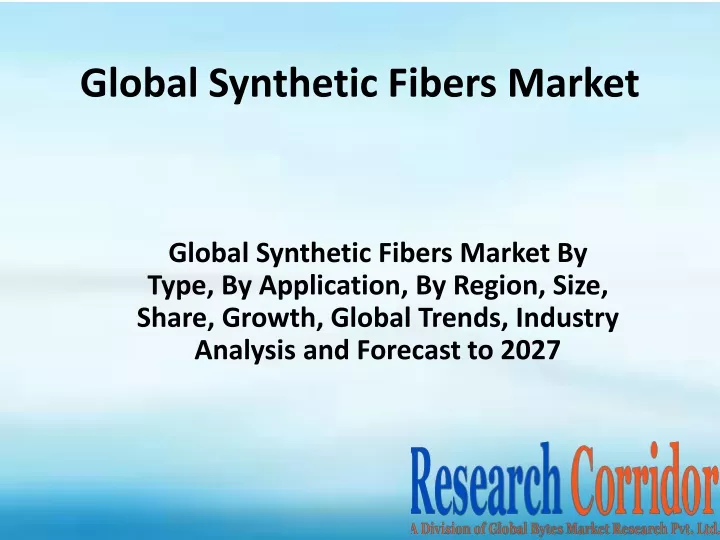global synthetic fibers market