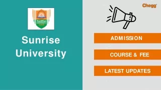 sunrise university