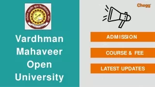 vardhman mahaveer open university
