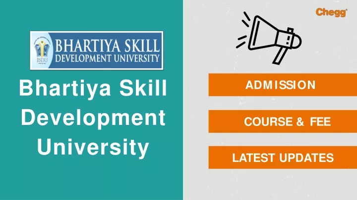 bhartiya skill development university