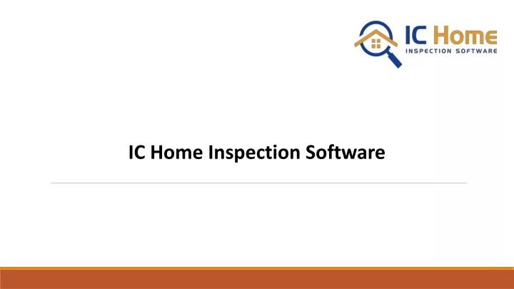 ic home inspection software