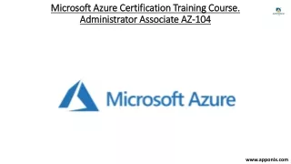 Microsoft Azure Certification Training Course 2