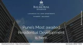 kasturi Balmoral Riverside Balewadi