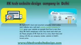 website designing company in delhi