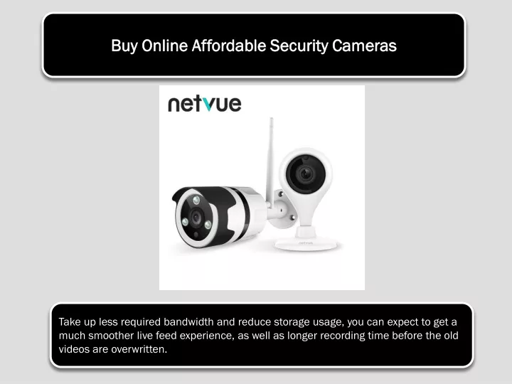 buy online affordable security cameras