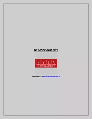 NY String Academy