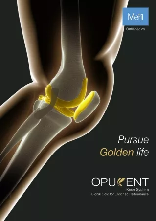 OPULENT: Severe Knee Pain Treatment