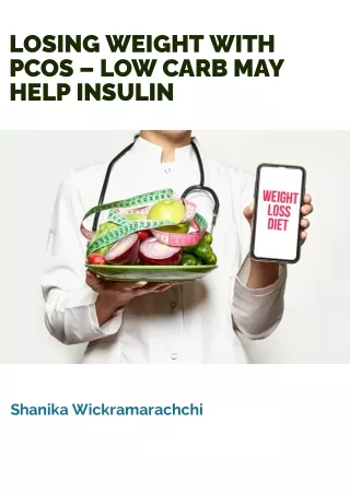 Losing Weight With PCOS – Low Carb May Help Insulin - PDF eBook Free Download