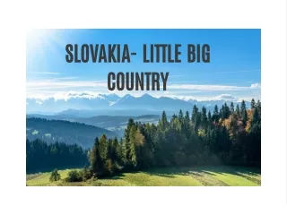 slovakia little big country
