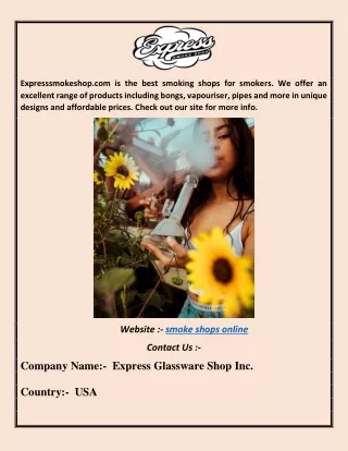 expresssmokeshop com is the best smoking shops