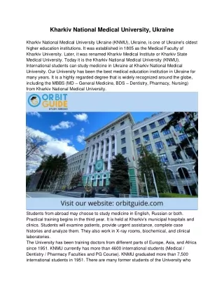 kharkiv national medical university ukraine