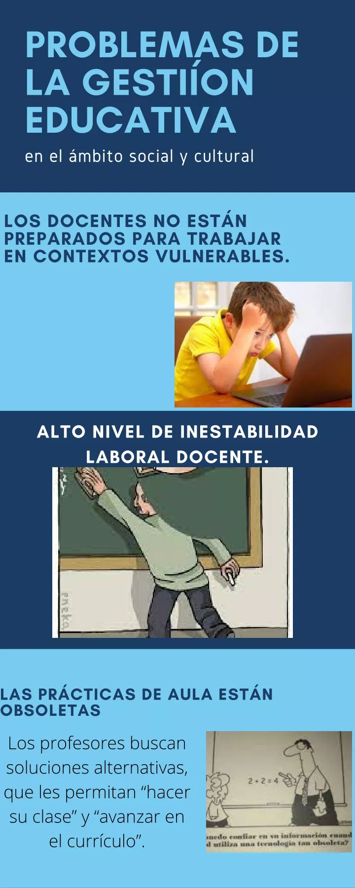 problemas de la gesti on educativa