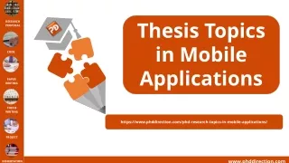 thesis topics in mobile applications