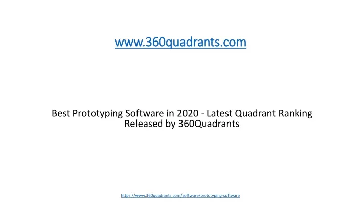 www 360quadrants com www 360quadrants com