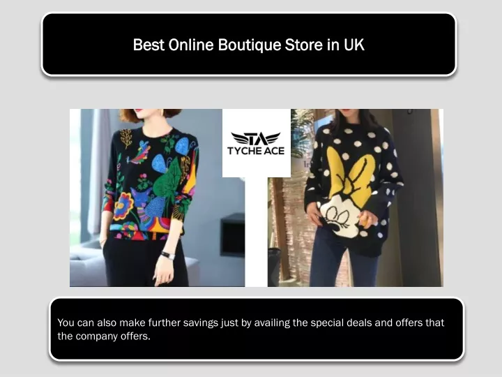 best online boutique store in uk