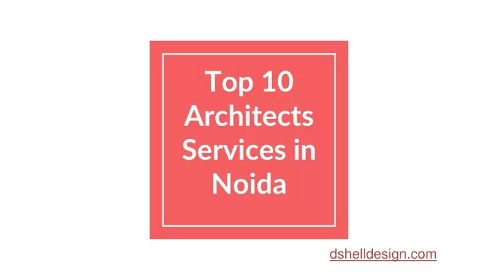 top 10 architects services in noida