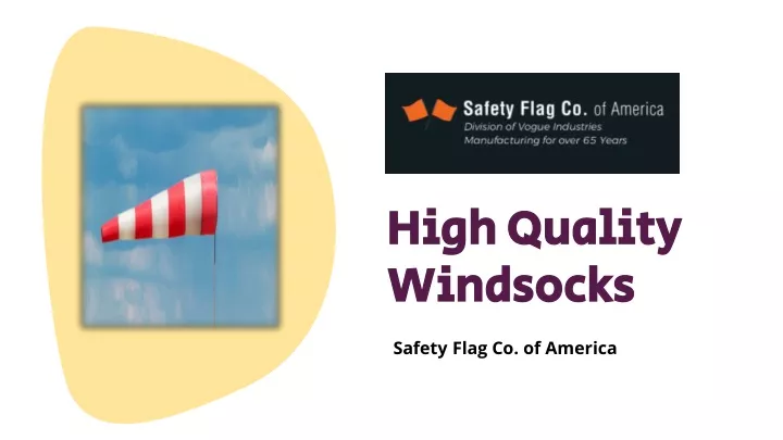 high quality windsocks