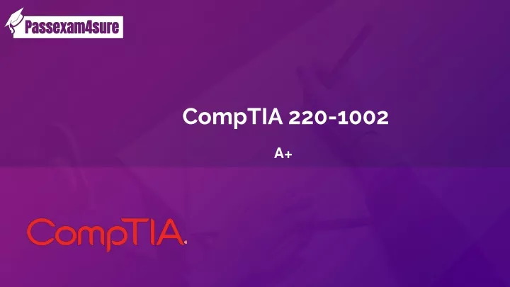 comptia 220 1002