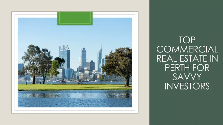 top commercial real estate in perth for savvy investors