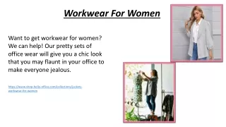 Workwear For Women
