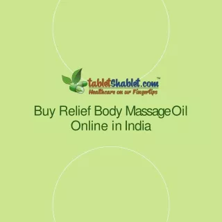 buy relief body massage oil online in india