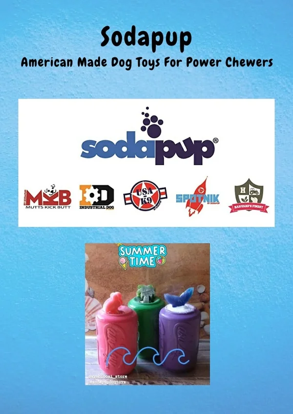 Know About Sodapup's Treat Dispensing Dog Toys