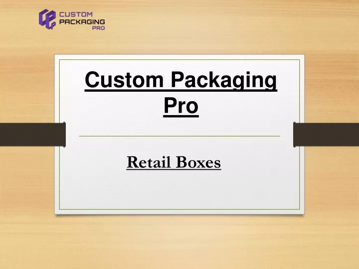 custom packaging pro