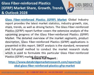 glass fiber reinforced plastics gfrp market share