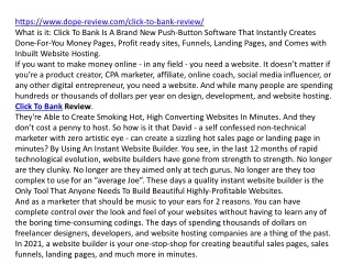 https www dope review com click to bank review