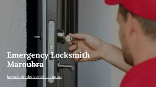 Emergency Locksmith Maroubra