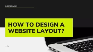 Learn How To Design A Website Layout -
