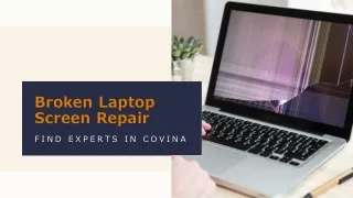 broken laptop screen repair