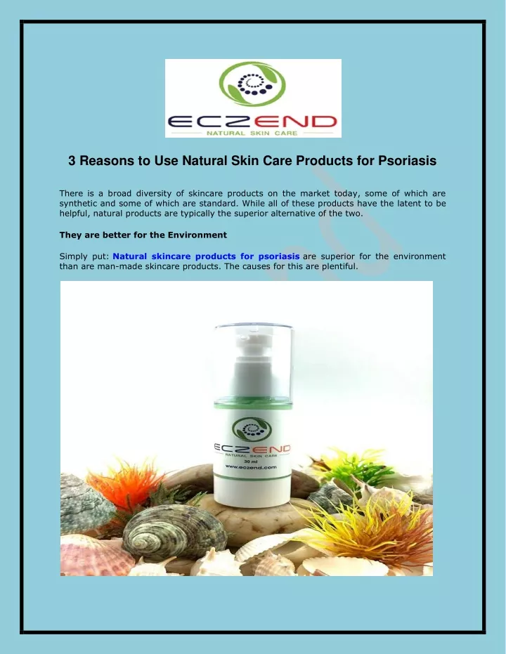 3 reasons to use natural skin care products