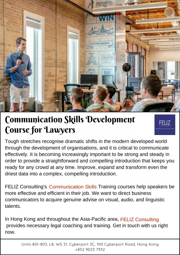 communication skills development course