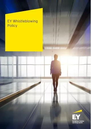 ey whistleblowing policy
