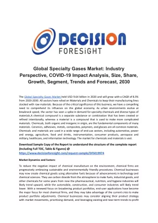 Global Specialty Gases Market.docx