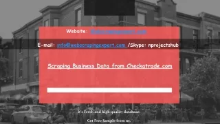 website webscrapingexpert com