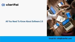 All You Need To Know About Software 2.0