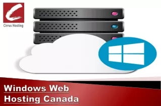 windows web hosting canada