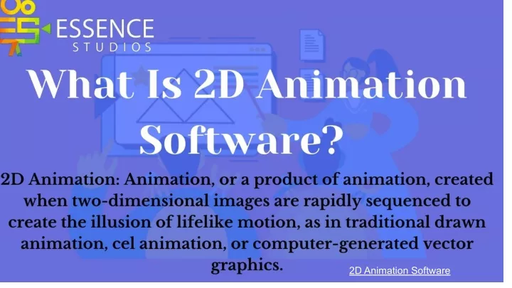 2d animation software