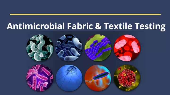 antimicrobial fabric textile testing