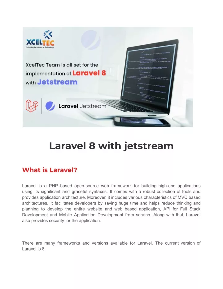 laravel 8 with jetstream