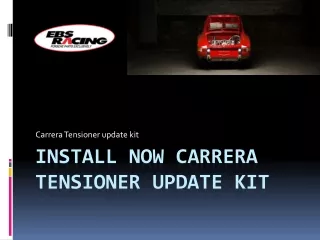 carrera tensioner update kit