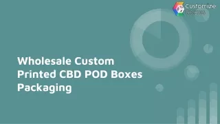 Custom CBD Pod Boxes