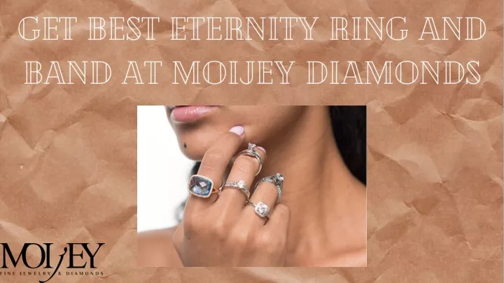 get best eternity ring an d band at moijey