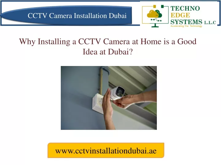 cctv camera installation dubai