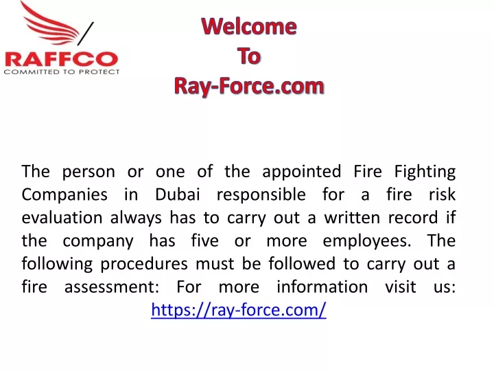 welcome to ray force com