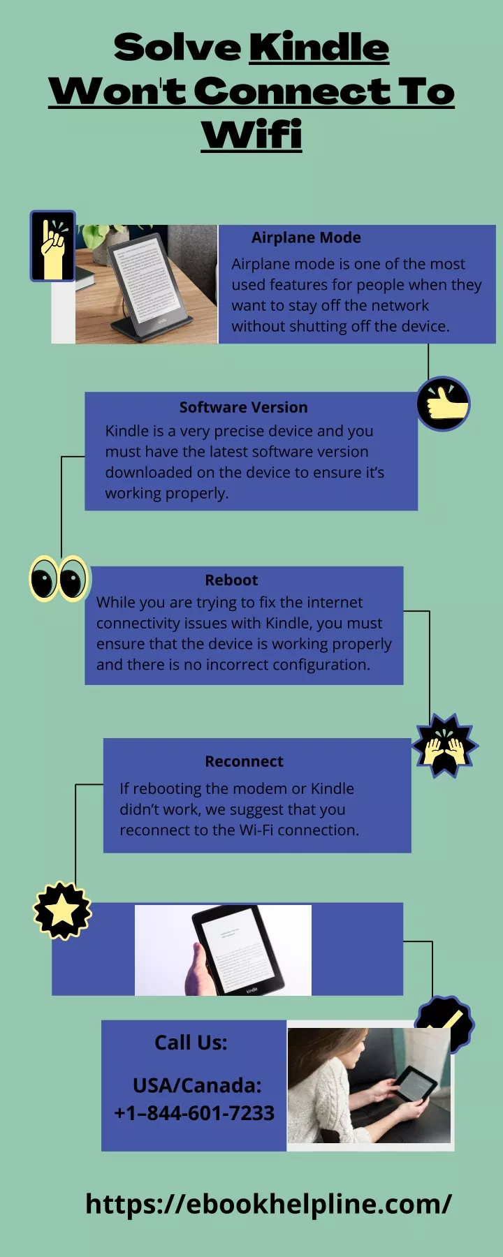 solve kindle won t connect to wifi